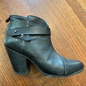 Rag and Bone Harrow black leather size 39.5